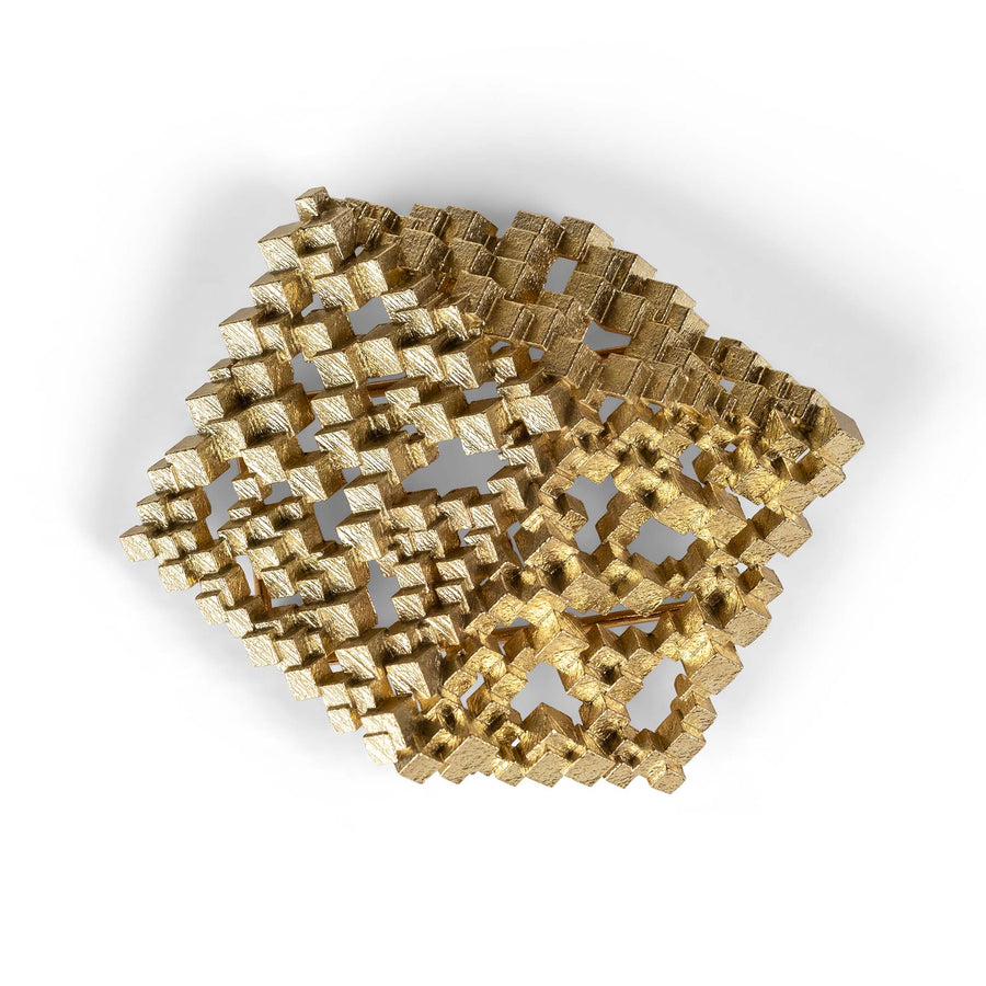 Cubed Brooch