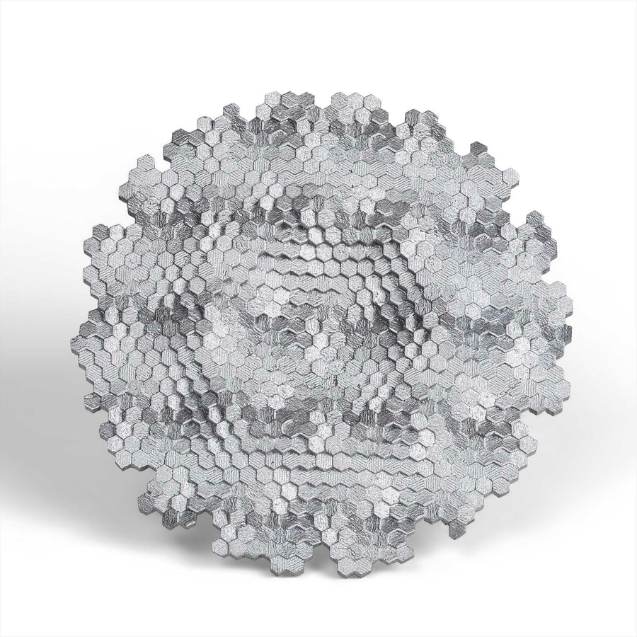 Hex Ripple Brooch