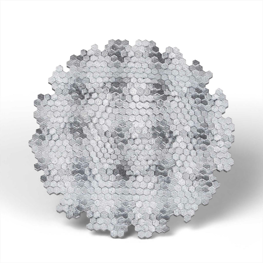 Hex Ripple Brooch