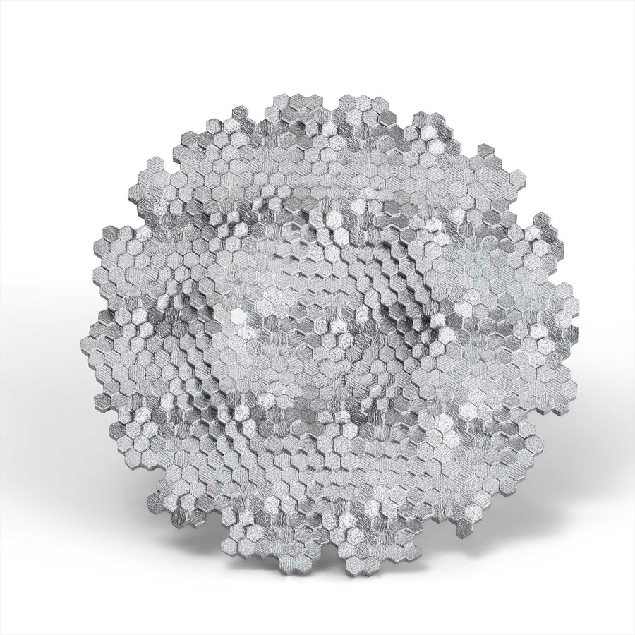 Hex Ripple Brooch